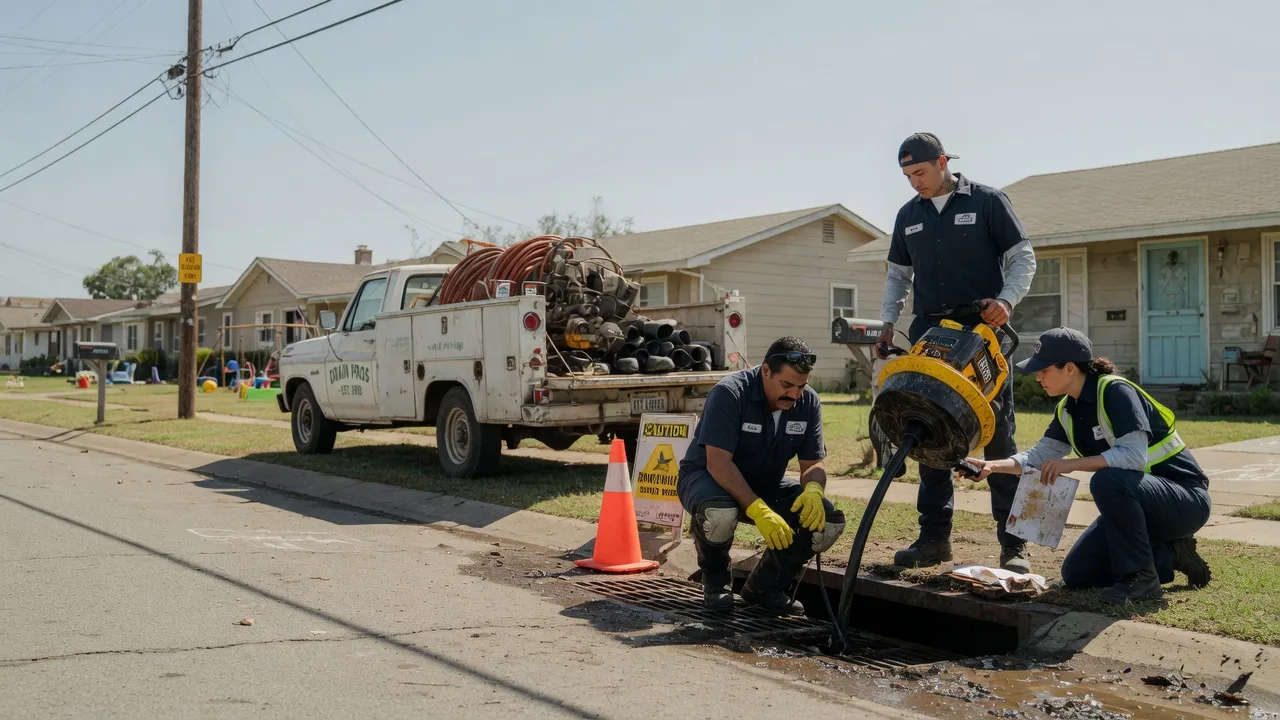 Drain Cleaning in Cartwright, OK near me